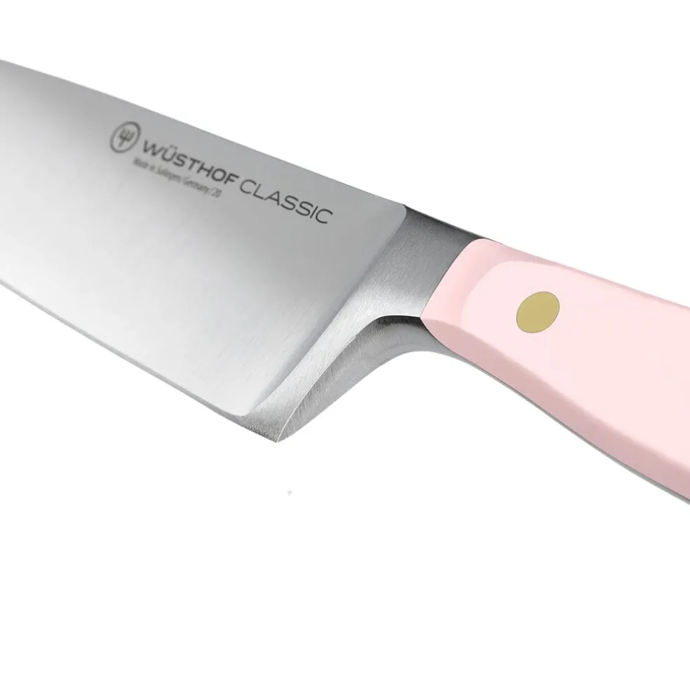 Wusthof - Classic Colour 7-delige messenset met blok Pink Himalayan Salt