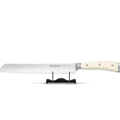 Wusthof - Classic Ikon Broodmes Creme met dubbele kartelrand 23 cm