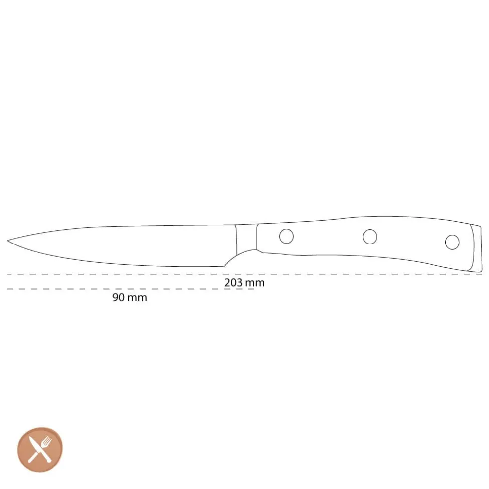 Wusthof - Classic Ikon Officemes 9 cm