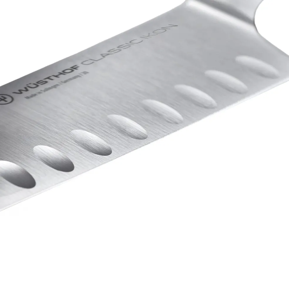 Wusthof - Classic Ikon Santoku met kuiltjes 17 cm