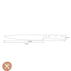 Wusthof - Classic Ikon Vleesmes Creme 16 cm