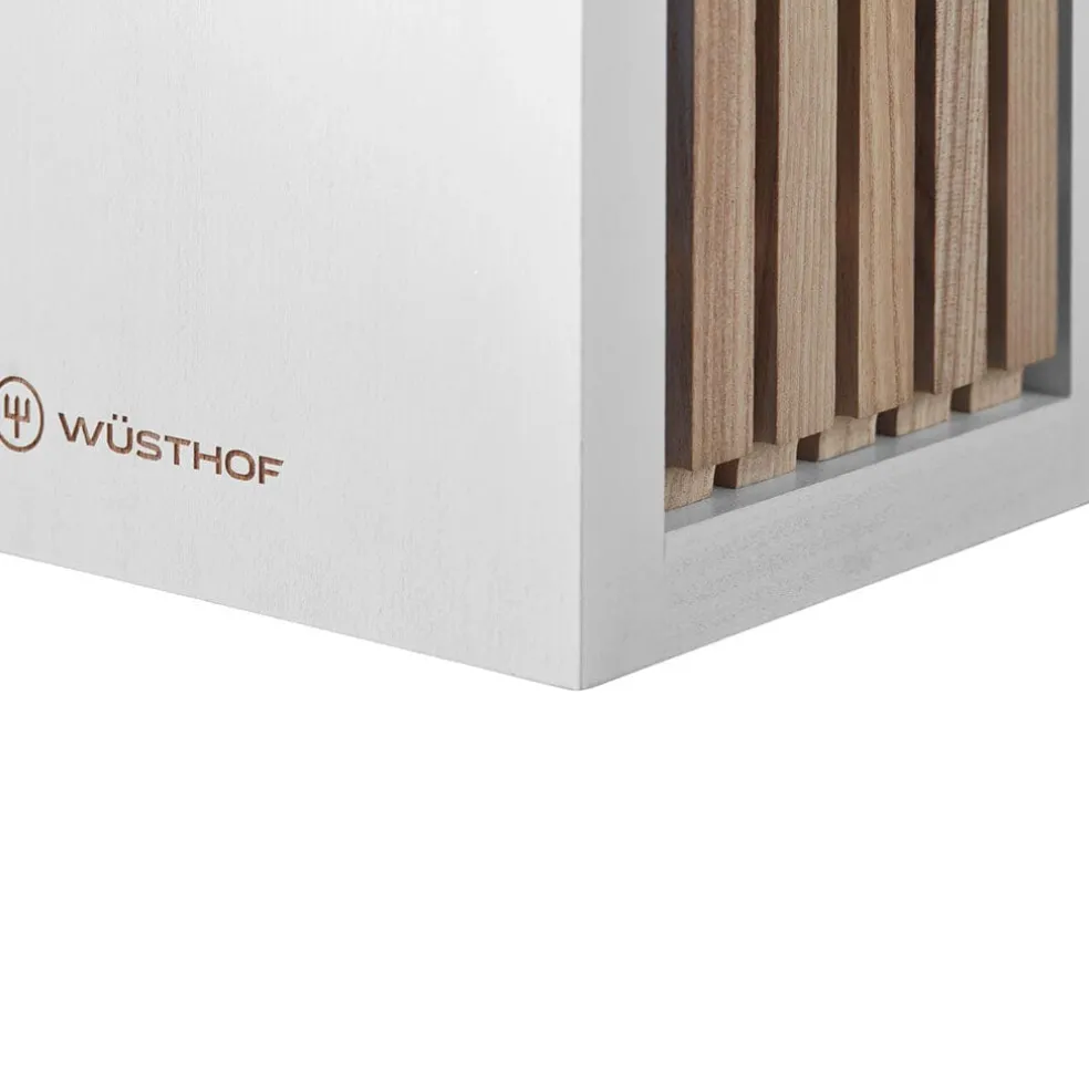 Wusthof - Classic Messenset 5-delig Wit met blok