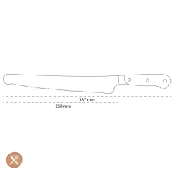 Wusthof - Classic Super Slicer Met Fijne Golfsnede 26 cm