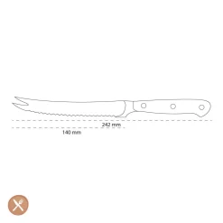 Wusthof - Classic Tomatenmes 14 cm