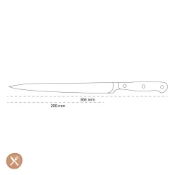 Wusthof - Classic Visfileermes 20 cm