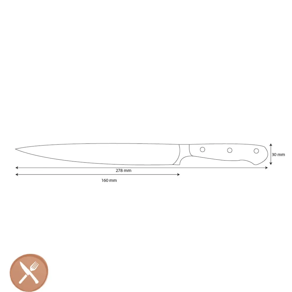 Wusthof - Classic Vleesmes Wild Blueberry 16 cm
