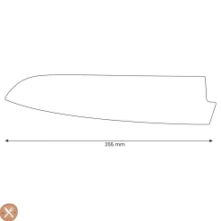 Yaxell - Kantana Mesbeschermer voor Koksmes 25.5 cm