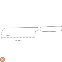 Yaxell - Ran Santoku 18 cm