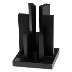 Yaxell - Tower Magnetisch Messenblok - Beukenhout Zwart