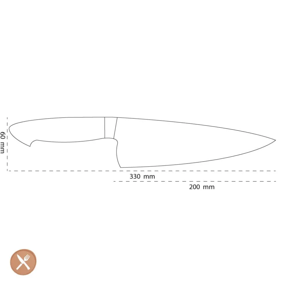 Zwilling - Bob Kramer Stainless Koksmess 200 mm
