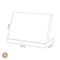 Zwilling - Messenblok horizontaal - bamboe