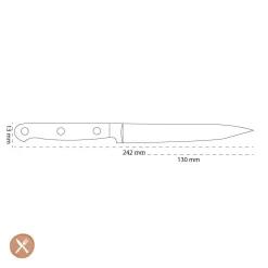 Zwilling - Prof S Schil- en garneermes 130 mm