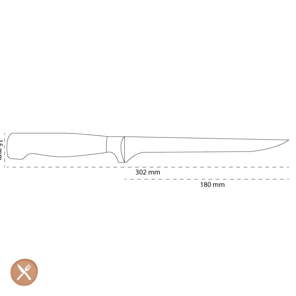 Zwilling - 4 Star Fileermes 180 mm