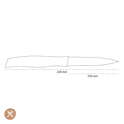 Zwilling - Twin Grip Schil- en garneermes 100 mm - groen