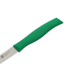 Zwilling - Twin Grip Schil- en garneermes 100 mm - groen